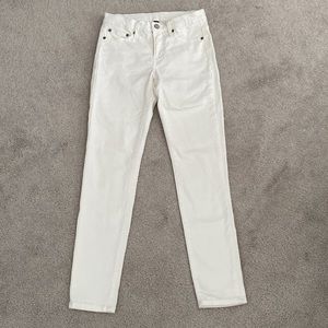 Banana republic white jeans